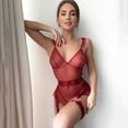 thumbnail image 4 of Lencería sexy de estilo europeo y americano, prenda de malla de encaje que esculpe el cuerpo, corsé para mujer, 4 of 5