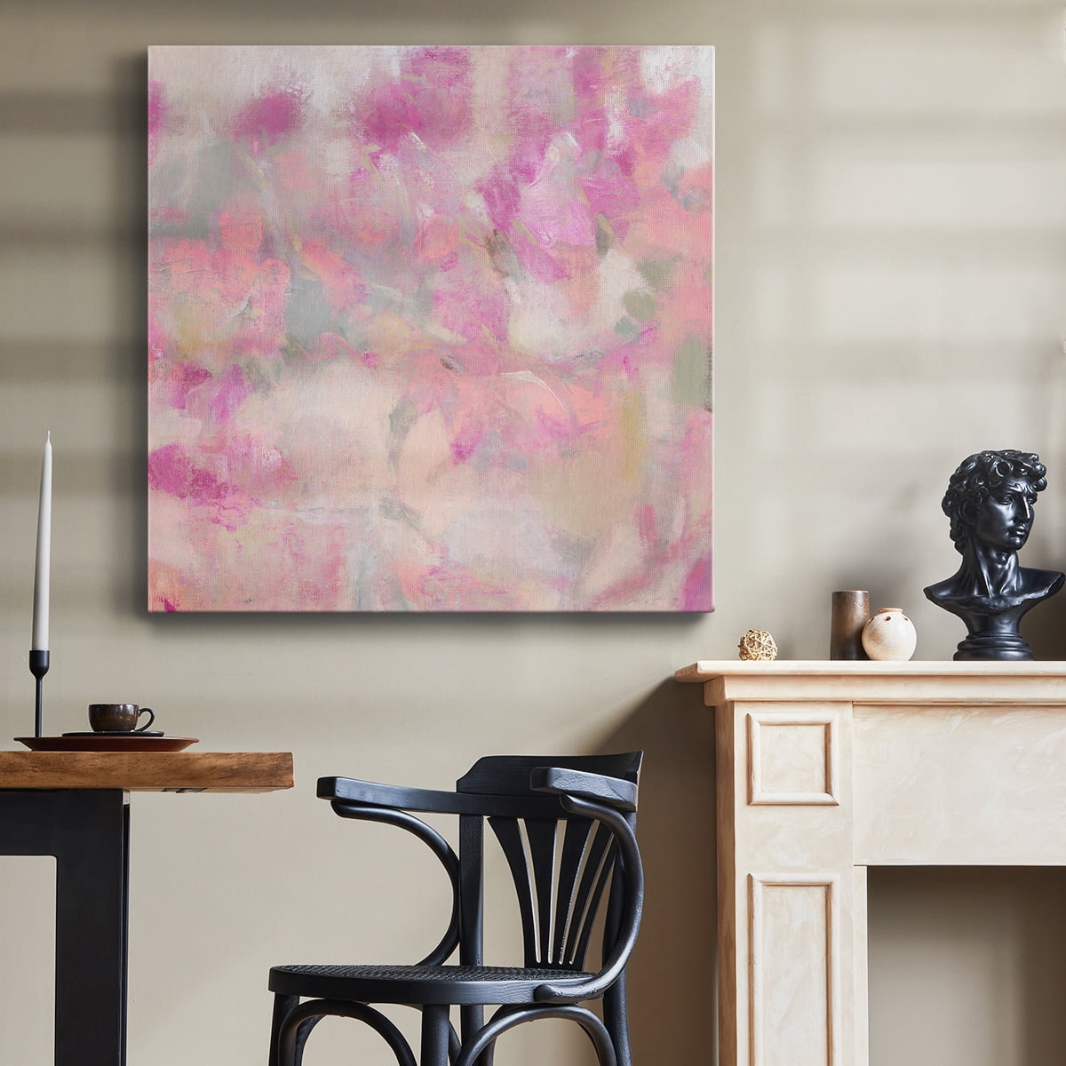 Wexford Home Blooming Shrub I-Premium Gallery Wrapped Canvas, 32" x 32" - Ready to Hang