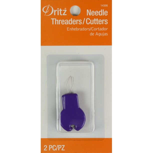 Dritz Needle Threaders/Cutters, 2 Piece