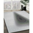 thumbnail image 3 of Ahgly Company Machine Washable Indoor Rectangle Transitional Platinum Gray Area Rugs, 3' x 5', 3 of 7