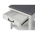 thumbnail image 4 of Martin Svensson Home Del Mar End Table, Antique White and Grey, 4 of 8