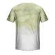 thumbnail image 5 of Mens Casual Pantalones Cortos Raya Impresión Suéter Fitness Deportes Camiseta, Poliéster Cuello Redondo Blusa para Al Aire Libre, Diario Y Primavera Verano Desgaste, 5 of 5