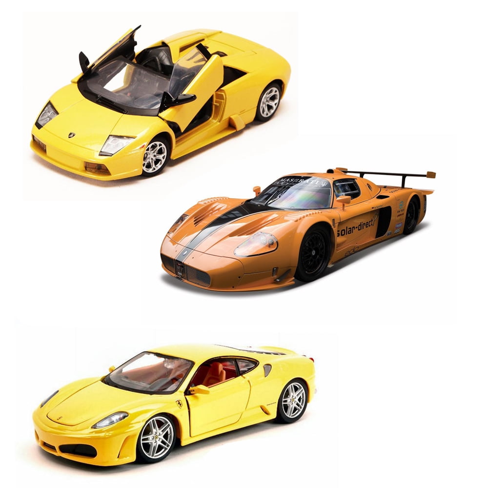Best of Supercars Set 5 Set of Three 1/24 Scale Diecast Model Cars
