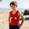 thumbnail image 2 of Camisola de Niños Pequeños 3-15 Años sin Mangas Tela Suave Impresión Gradiente para el Uso Casual Y Ocasiones Especiales, 2 of 8