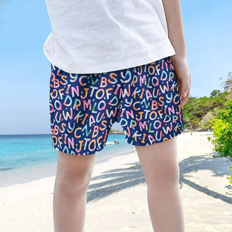 Linfrsh Boys Basketball Shorts Boys Summer Athletic Shorts Toddler