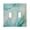 Aqua White Marble, variant on Dailycode Light Switch Plate Covers 2 Gang Wall Plate Plastics Outlet Covers for Kitchen Home Office Decor Aqua White Marble