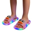 thumbnail image 4 of lnmuld Kids Light Up Slides Unisex LED Cartoon Sandals Non Summer Slippers for Boys Girls Size:6-7 Years, 4 of 5