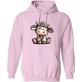 thumbnail image 2 of Inktastic Cute Highland Cow Adult Hoodie Sweatshirt, 2 of 4