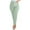 Green, variant on Huowey Women's Pants High Waist Cropped Solid Color Zipper Casual Baggy Elastic Waist Wide Leg Trousers with Pocket Fashion Pants