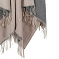 thumbnail image 5 of Elegant Shawl Wraps for Women Open Front Tassels Cardigan Soft Travel Blanket Shawls Poncho Capes for Fall Winter, 5 of 5