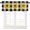 Sunflower, variant on Funny Halloween Curtains,Each Panel W31.5 x 63H,Countryside Farmhouse Pumpkins Happy Halloween Décor Curtains for Bedroom Living Room Window Drapes 2 Panels Set,Total Size 63 x 63