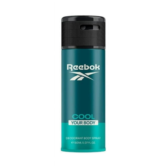 Reebok Men's Cool Your Body Deodorant Body Spray 5.0 oz Fragrances 8436581946154