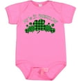 thumbnail image 3 of Inktastic My 1st St. Patrick's Day with Plaid Shamrocks Boys or Girls Baby Bodysuit, 3 of 5