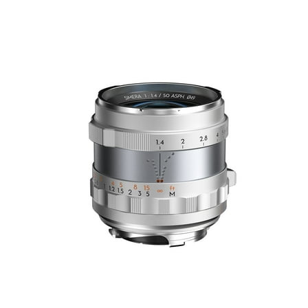 THYPOCH Simera 50mm f/1.4 ASPH Lens for Leica M, Silver