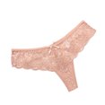 thumbnail image 3 of Bragas sexys de moda para mujer, calzoncillos cómodos, exquisitos pantalones cortos sin entrepierna, lencería sólida, Tanga con lazo de encaje, ropa interior ahuecada,ropa de mujer interior barata y e, 3 of 5