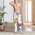 thumbnail image 3 of Cauagu Cute Transport Mens Pajama Pants Sleep & Lounge Pants,PJ Bottoms with Pockets-X-Large, 3 of 7