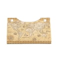 thumbnail image 4 of Naloa World Map Print Leather Tissue Box Cover Rectangle | Long Tissue Box Cover | Tissue Box Holder | Tissue Holder for Bathroom, 4 of 9