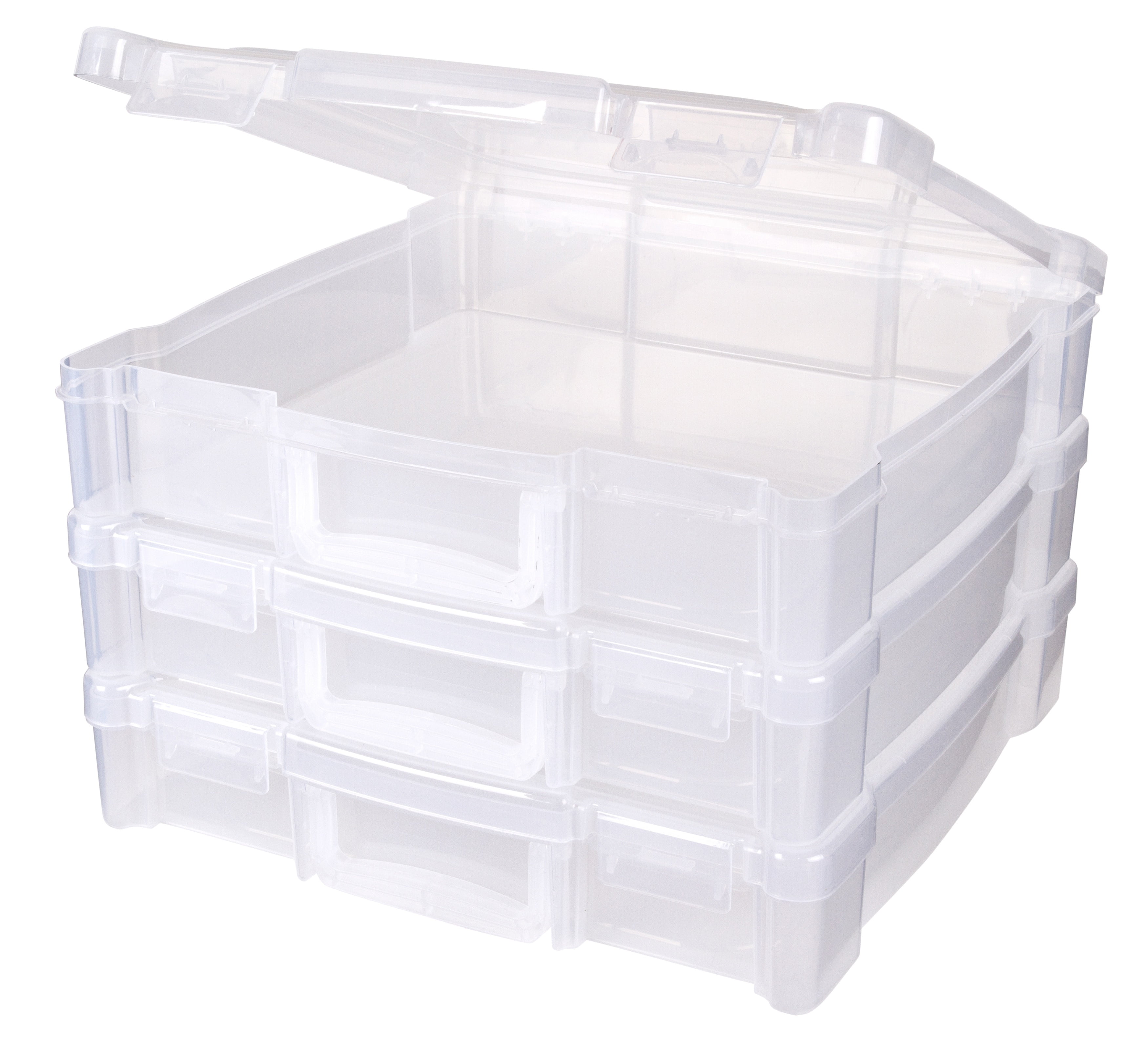 ArtBin Essentials Storage Box With Handle 12 By 12 Inch Art Craft