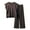 Gray, variant on Brilliant Spring 2 Piece Outfit Women Fashion Versatile Round Neck Long Sleeve Loose Pants Set for Women Clearance Clothes under $5.00