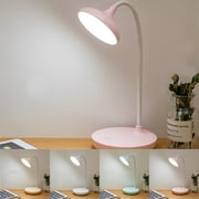 LED Desk Lamp with USB Ports,Touch Desk Lamps for Home Office with 3 Brightness Desk Light with Small Night Light,Reading Lamp Table Lamp for Bedroom Bedside Study(Blue) by Fakrich