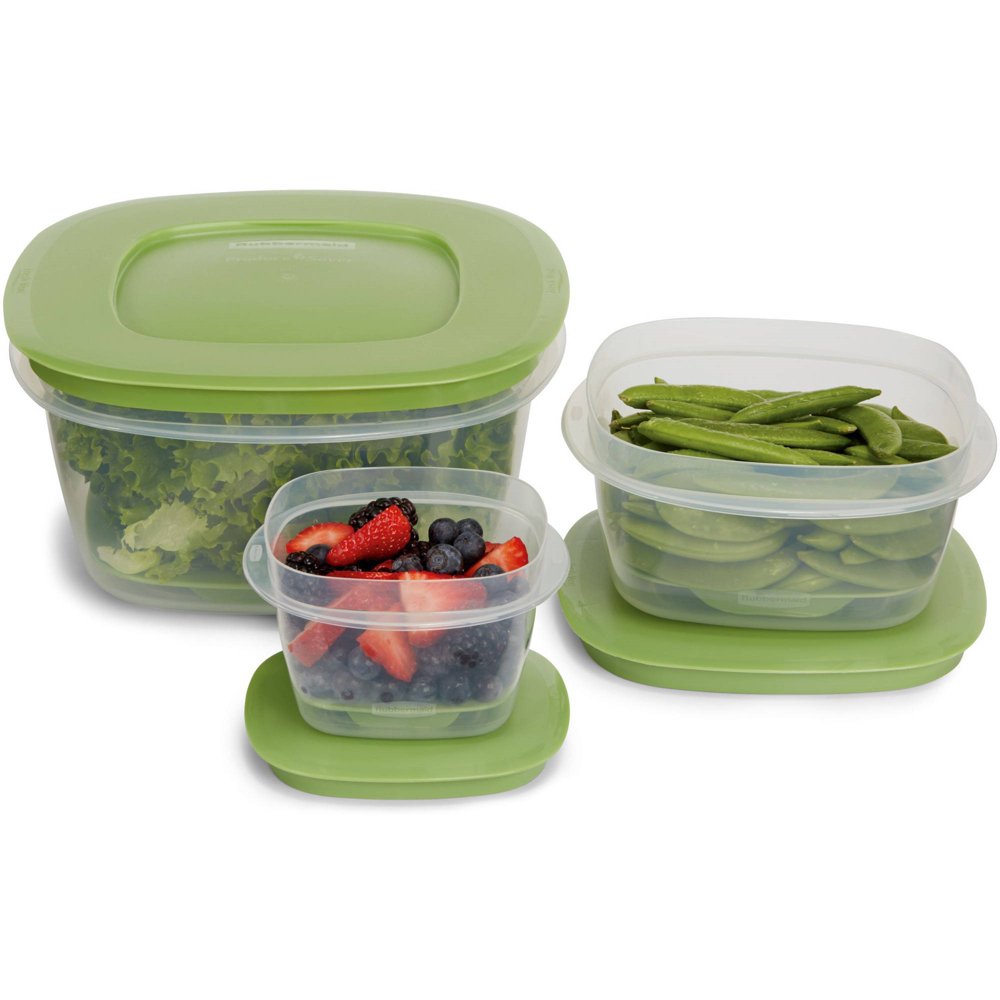 Rubbermaid Produce Saver Food Storage Container, 6Piece Set Walmart