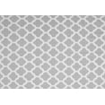 thumbnail image 1 of Ahgly Company Indoor Rectangle Trellis Gray Modern Area Rugs, 7' x 9', 1 of 1