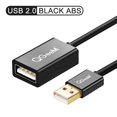 thumbnail image 3 of QGeeM Cable de extensión USB Extensor de cable USB 3.0 para PC Laptop Smart-TV PS4 Xbox SSD Cable USB Cable de extensión macho a hembra Cable de datos USB a USB Cable de extensión USB USB 3.0 2.0 Cabl, 3 of 5