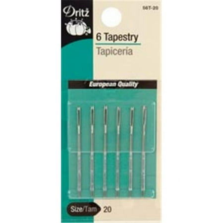 UPC: 0072879101072 | Dritz Hand Needle Tapestry Size 20 6pc
