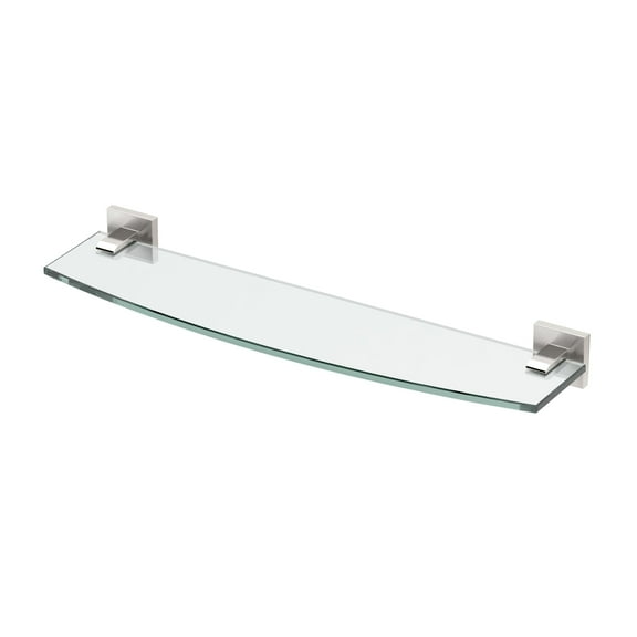 Elevate 20.13" x 2" Bathroom Shelf, Satin Nickel