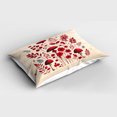 thumbnail image 2 of Ambesonne Rustic Pillow Sham, Reddish Tone Wonder of Woods, 26" X 20", Ruby Champagne, 2 of 2