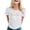 A1#-White, variant on Womens Wedding Letter Print Short Sleeve T Shirt Wedding Party Crew Neck Casual Top,Black,SIZE:M