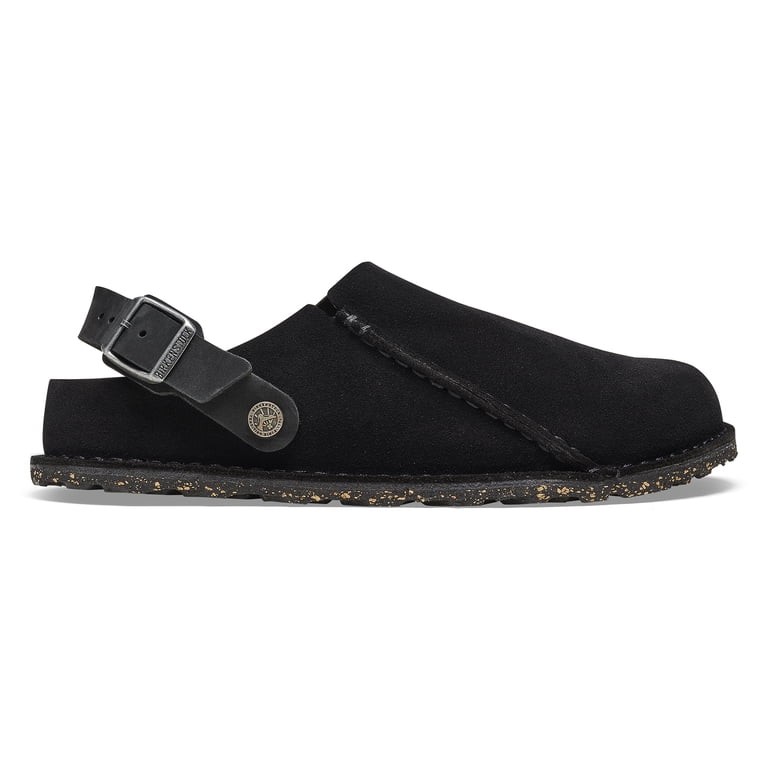 Birkenstock Lutry Premium Narrow Unisex Shoes Size 8, Color: Black