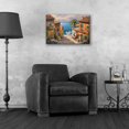 thumbnail image 4 of Epic Art 'The Villa’s Private Dock' by Sung Kim, Acrylic Glass Wall Art, 24"x16", 4 of 8