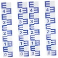 thumbnail image 4 of HEALEEP Water Height Gauges Blue Self-Adhesive 4Pcs 19.7x3.1in Night Visibility, 4 of 8