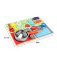thumbnail image 3 of Juego de cocina de madera, Juego de cocina para niños, Juguetes de , Cocina con estufa a gas, Accesorios de cocina, Juego de aprendizaje temprano, Juguetes educativos para CUTICAT Juego de cocina de madera, 3 of 8