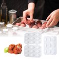 thumbnail image 4 of Máquina para Albóndigas Kibbeh Manual Con 9 Agujeros Molde para Pan Carne Prensa Procesador Carne Picada, 4 of 9
