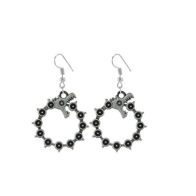Pendientes de anime de los siete pecados capitales con forma de gota para la oreja, regalo de joyería para cosplay