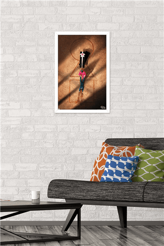 Netflix Squid Game - Field Wall Poster, 14.725" x 22.375", Framed