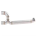 thumbnail image 1 of Removable Stainless Steel Motorcycle Exhaust Middle Pipe Link Connect For Yamaha FZ6 FZ6N FZ6S 20042009, 1 of 5