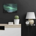 thumbnail image 4 of Luxe Metal Art 'Northern Lights In Winter Mountains' by Luxe Portfolio, Metal Wall Art, 24"x16", 4 of 8