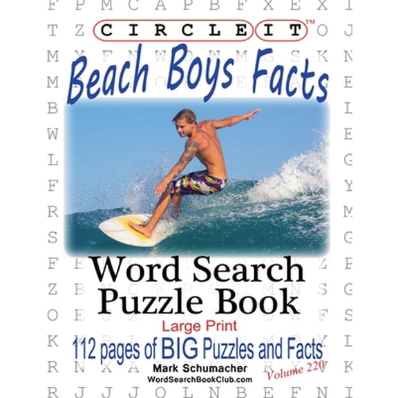 Pre-Owned Circle It, Beach Boys Facts, Word Search, Puzzle Book, (Paperback)
