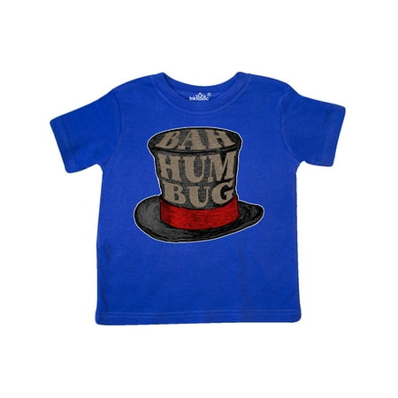 

Inktastic Scrooge s Top Hat Bah Humbug Gift Toddler Boy or Toddler Girl T-Shirt