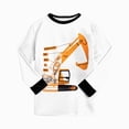 thumbnail image 6 of TOWED22 Toddler Girls Boys Pajamas Cotton Cute Graphics Pjs Sets Long Sleeve Print Jammies Fall Winter Sleepwear 6-24 Months 2t 3t 4t 5t 6t 7t 8t 9t Children(White,3-4 Y), 6 of 7