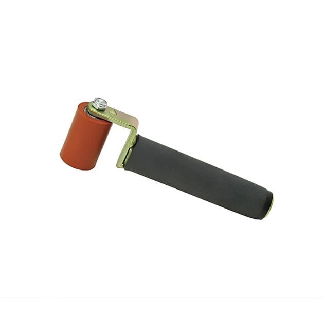AJC Tools 170-2R-TSF 2" Seam Master Silicone Seam Roller with Cushioned Threaded Steel Handle