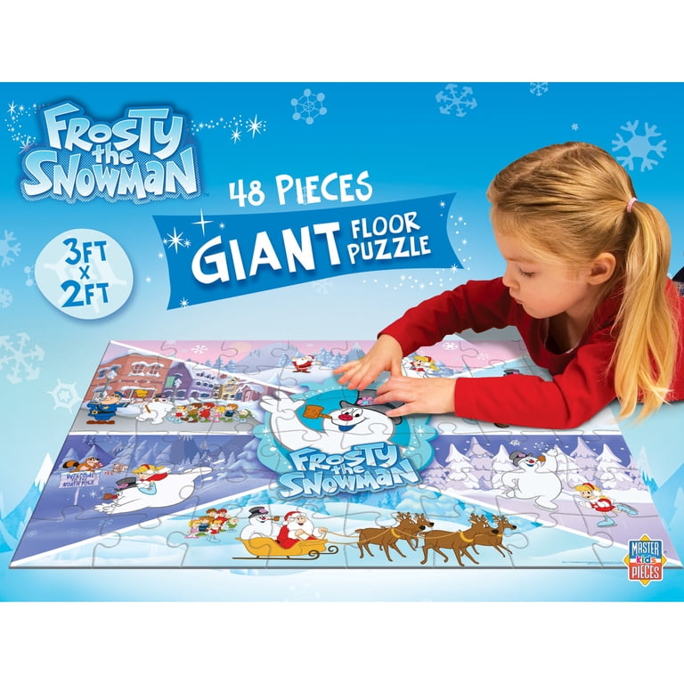 MasterPieces Frosty the Snowman 48 Piece Floor Jigsaw Puzzle