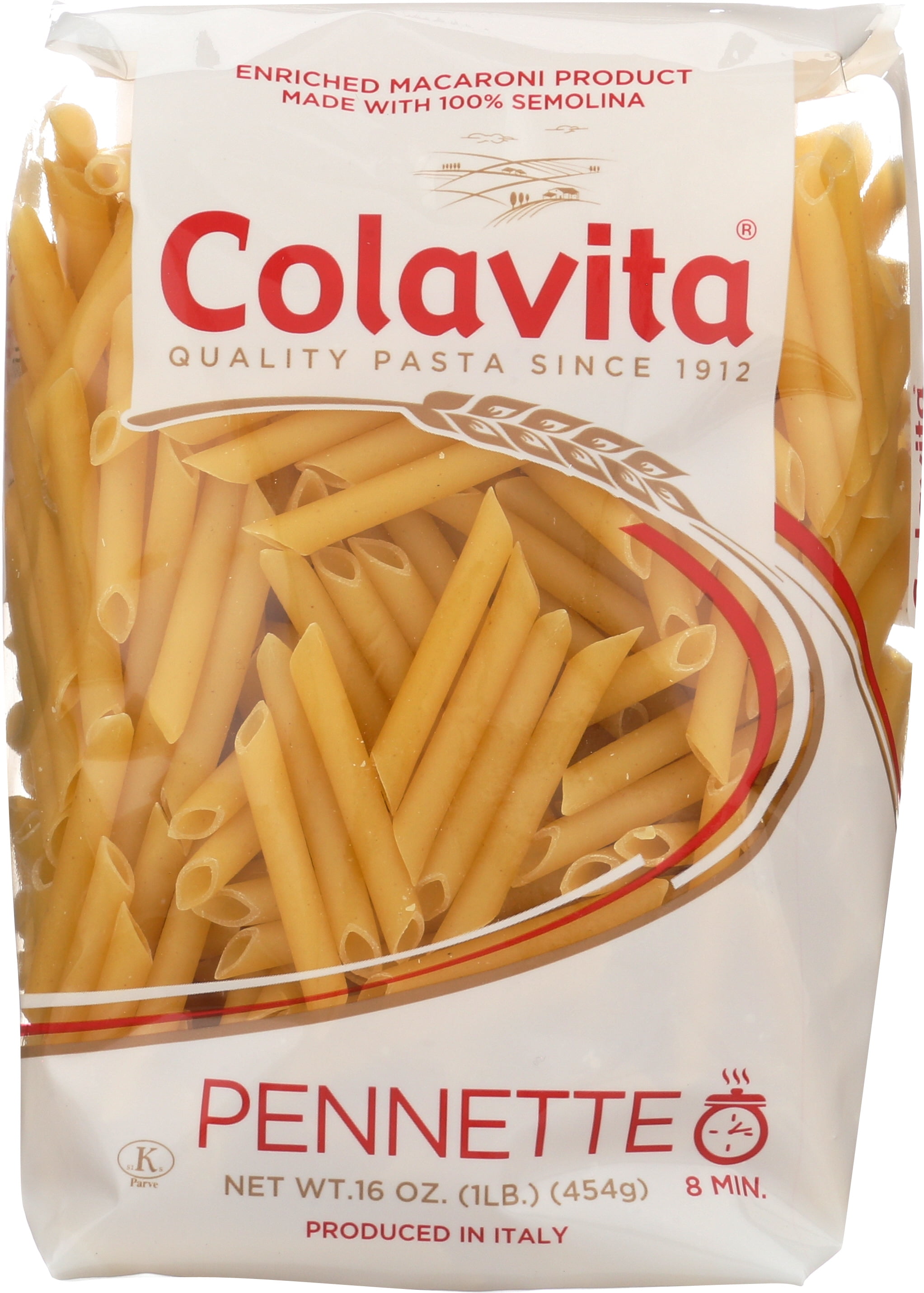 Colavita Penne Mezzane (Pennette) Pasta, 16 Ounce