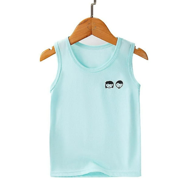 2 11 anos Camisetas sin mangas estampadas para ninos Camisetas sin mangas SVerde6 7 anos Walmart en linea
