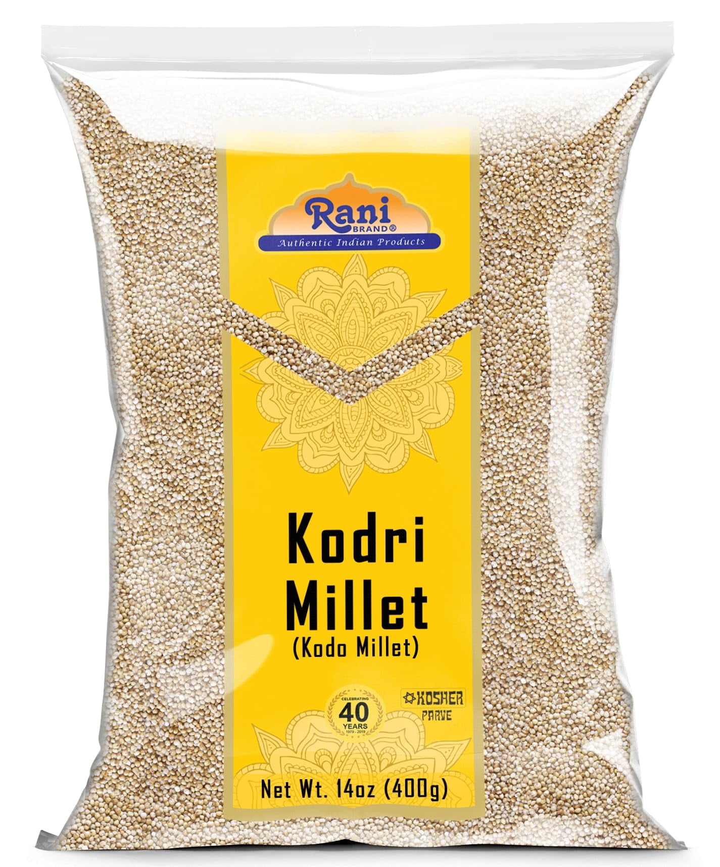 millet Rani Little Millet Seeds, 28oz, Gluten Friendly Kosher Vegan