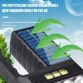thumbnail image 4 of Clearance！Spotlight, Bright High Lumen Solar Handheld Spot Light,LED Camping Lantern Rechargeable With Solar Panel Charging, Waterproof, 4 Light Modes, 1200mAh Power Bank, Camping Flashlight For Emergency, Hiking, Outdoor, 4 of 9