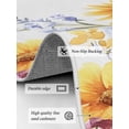 thumbnail image 3 of Pastoral Flowers Area Rug for Bedroom 5x7 Ft Summer Sunflower Plants Leaves Super Soft fuzzy Throw Rug Non-Slip Fluffy Plush Indoor Floor Carpet for Living Room Nursery Home Decor, 3 of 8